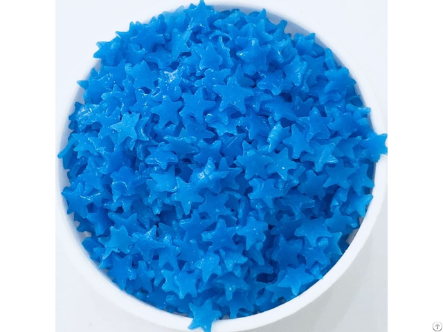 Deep Blue Star Enzyme Speckles Detergent Raw Materials Color Speckle For Laundry Powder