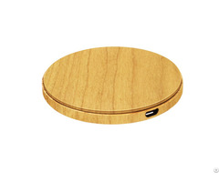 Custom Design 5w Real Wood Charger Wireless For Samsung