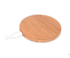 Qi Standard Warranty 12 Months High Efficient All Wood Fast Phone Wireless Charger