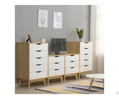 Hot Saling High Quality Wooden White Chest Of Drawers