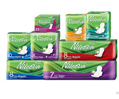 Sanitary Pads Napkin Panty Liners Nileeva Green Series
