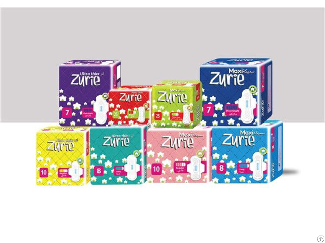 Sanitary Pads Napkin Panty Liners Zurie Series