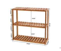 Multinational Shelf Rack Wood Adjustable Shelve