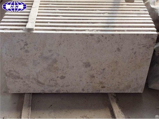 China Tumbled Beige Travertine Floor Tile