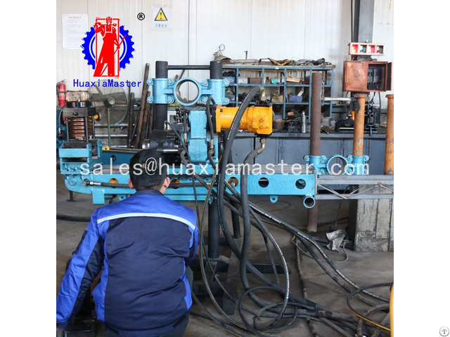 Ky 6075 Full Hydraulic Wire Rope Coring Drilling Rig For Metal Mine Price