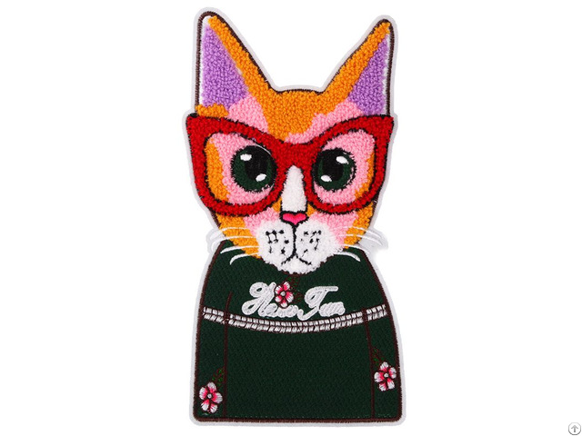 Cp008 Chenille Patches Gifts Souvenirs Fashion Diy