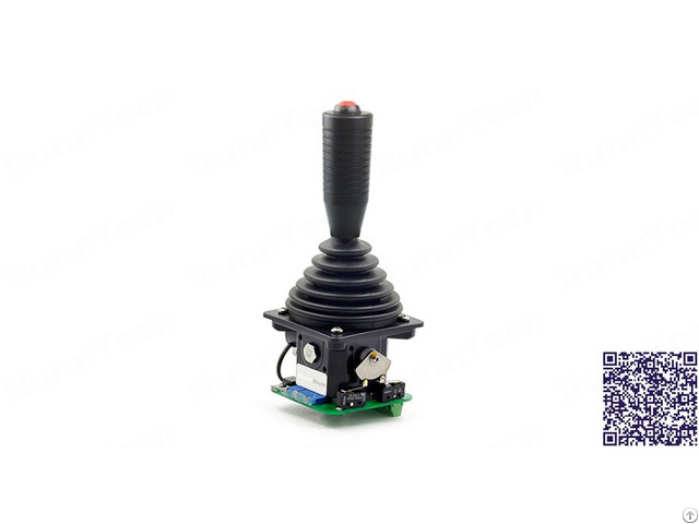 Runntech Multi Axis Self Centering Joystick Controller For Crane And Hoisting Equipment