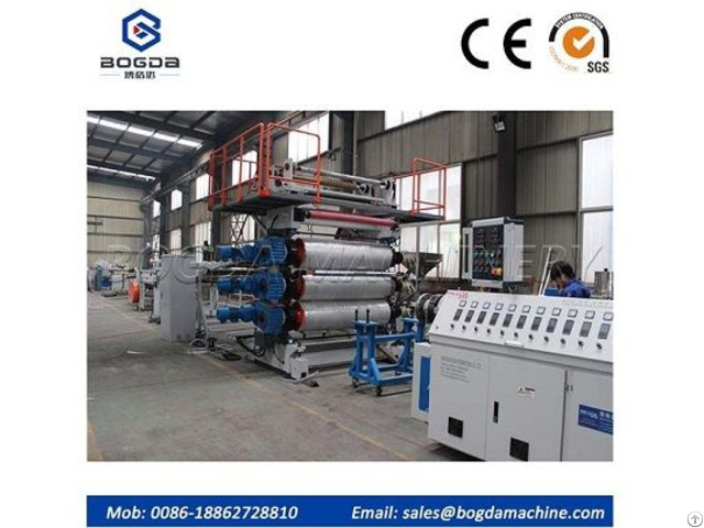 Pvc Plastic Artificial Marble Sheet Production Line