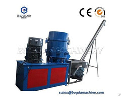 Recycling Used Plastic Pp Pe Film Agglomerator Densifier