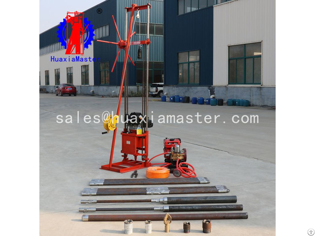 Qz 2cs Gasoline Core Drilling Rig Price For China