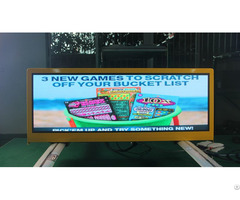 P2 5mm Taxi Top Led Display