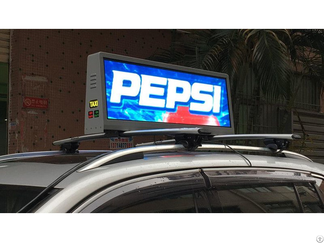 P3mm Taxi Top Led Display