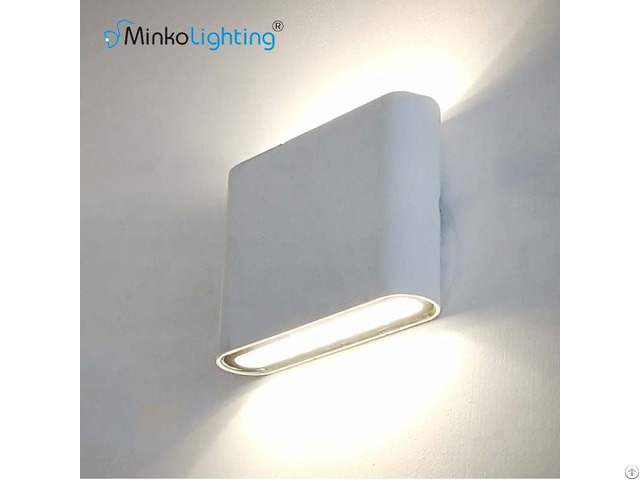 Modern Design Customization Fixtures 6w Ip65 Panel Outdoor Led Up Down Wall Light