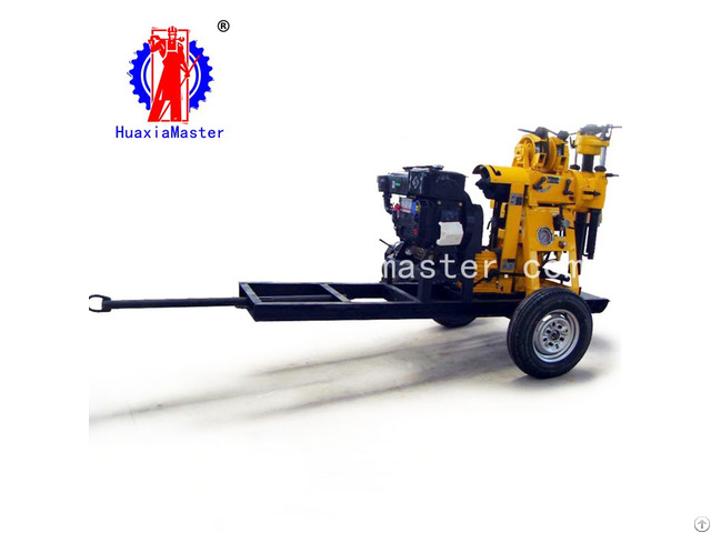 Xyx 130 Wheeled Hydraulic Rotary Drilling Rig Price For China