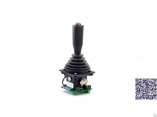 Runntech Dual Axis Self Centering Proportional Joystick With 10k Ohm Potentiometer