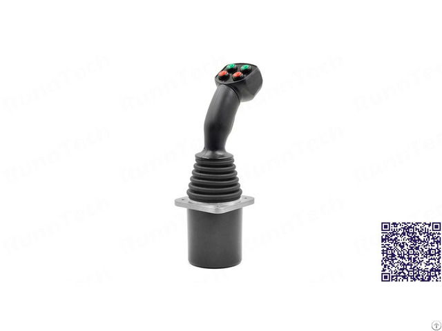 Runntech Multifunctional Grip 24vdc Input Joystick X Y Axis With 10vdc Analog Output