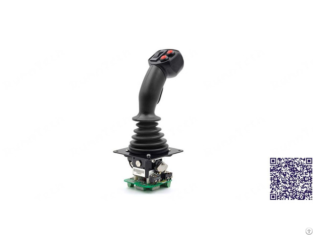 Runntech 3 Proportional Axes Joystick Ergonomic Handle With Thumbwheel And Buttons