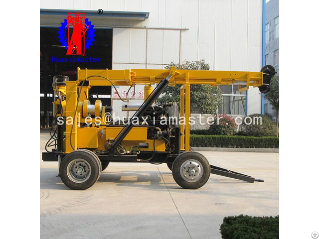 China Xyx 3 Wheeled Hydraulic Core Drilling Rig Price