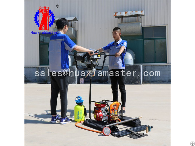 China Bxz 2 Kohler Engine Backpack Core Drilling Rig Price