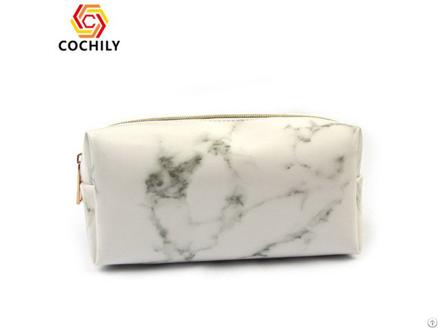 Hot Sale 2019 Marble Women Cosmetic Bag Oem