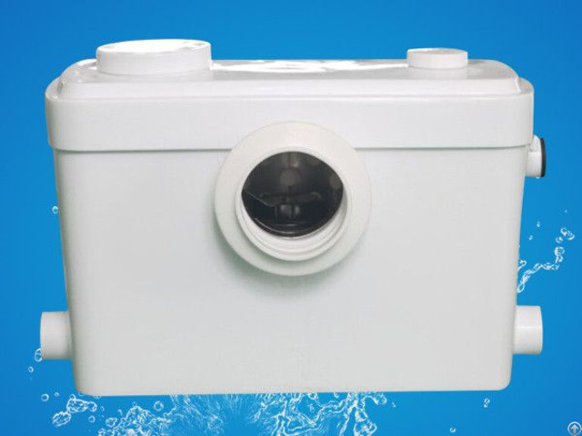 Sanitary 600w Macerator Waste Pump 3 Inlets For Wc Toilet Sink Basin