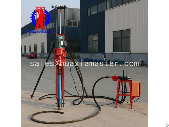 Kqz 70d Air Pressure And Electricity Joint Action Dth Drilling Rig Manufacturer China