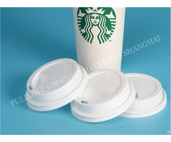 Polypropylene Matte White Color Food Grade Packaging Material For Cover Of Starbucks Coffee
