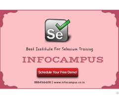 Selenium Training In Bangalore At Infocampus