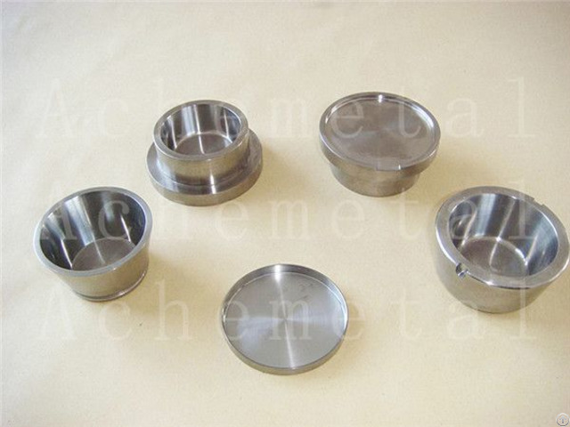 High Density No Crack And Sand Bright Surfaces Good Purity Strong Creep Resistancetungsten Crucible