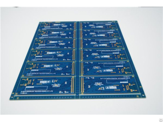 Quick Turn Blue Solder Mask 4layer Pcb Chinese Manufacturer