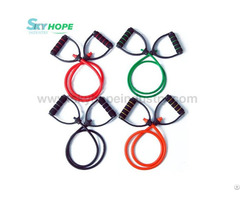Resistance Band Exercise Tubes With Handle