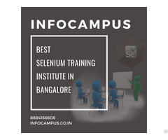 Best Selenium Training Institute In Bangalore