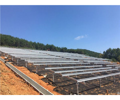 Solar Ground Mounting Systems Fixed Panel Structure