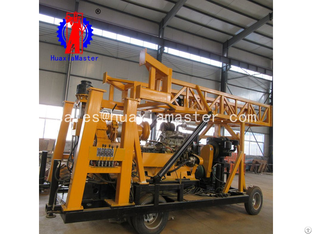 Xyx 44a Wheeled Hydraulic Core Drilling Rig Supplier