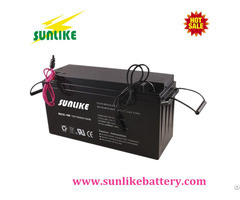 Solar Gel Battery 12v150ah For Communication