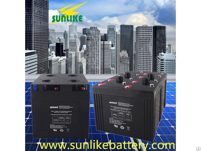 2v3500ah Deep Cycle Valve Regulated Lead Acid Battery For Solar