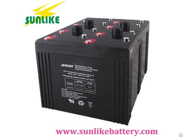 2v1500ah Rechargeable Lead Acid Agm Gel Battery For Solar Systems