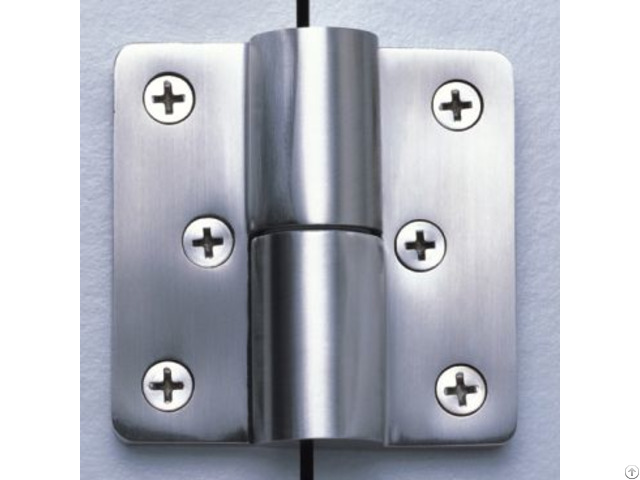 Bathroom Toilet Cubicle Hardware With Self Closing Partition Door Hinges