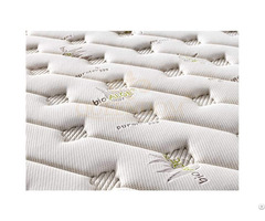 Top Quality Spring Coil Mattress Soft Cover Made Of Bamboo Fabric Design 10inch