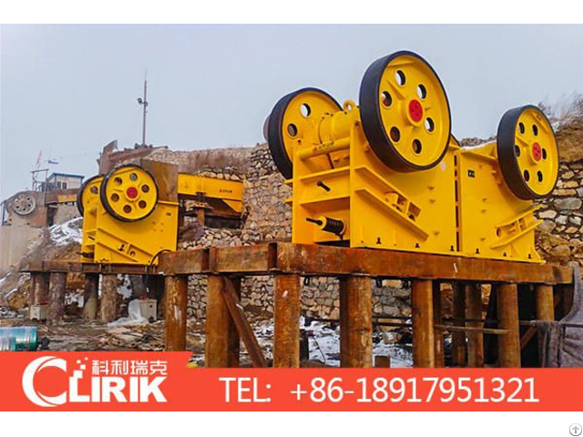 Jaw Stone Crushing Industrial Machines