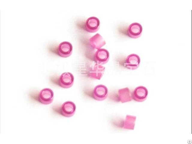 High Precision Customized Size Vee Hole Synthetic Ruby Jewel Bearing