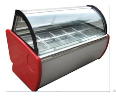 Luxuriousiced Popsicle Ice Cream Display Cabinet Cryogenic Reveal Ark