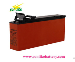Front Access Terminal Telecom Battery 12v125ah For Power Supply