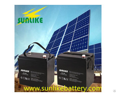 Lead Acid Agm Solar Ups Battery 6v100ah For Alarm System