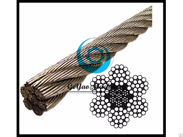 Stainless Steel Wire Rope 304 Iwrc 6x19 Class Lineal Foot