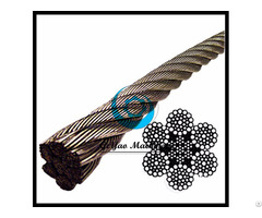 Stainless Steel Wire Rope 304 Iwrc 6x37 Class Lineal Foot