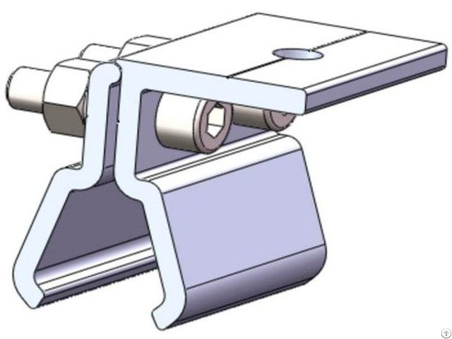 Pitched Roof Mounting System Standing Seam Metal Roofs Solution