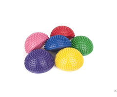 Factory Directly Availability Pvc Half Exercise Foot Massage Ball