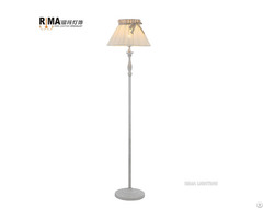 China Factory Steel Painting White Floor Lamp For Living Room
