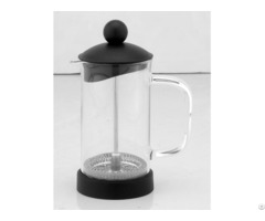 Heat Resistant Glass French Coffee Press Tea Maker With Pp Holder